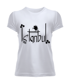 istanbul kadın tshirt Kadın Tişört - Tisho