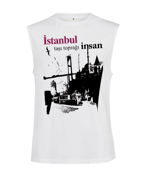 Tisho - Istanbul Kesik Kol Unisex Tişört