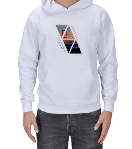 İstanbul Köprüsü Erkek Kapşonlu - Tisho