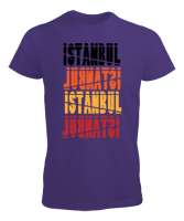 İSTANBUL Mor Erkek Tişört - Tisho