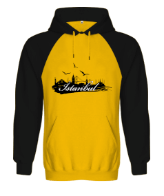İstanbul Orjinal Reglan Hoodie Unisex Sweatshirt - Tisho