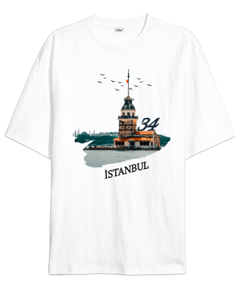 Tisho - İstanbul Oversize Unisex Tişört