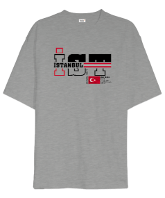 İstanbul Oversize Unisex Tişört - Tisho