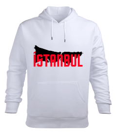 İstanbul Özel Tasarım Erkek Erkek Kapüşonlu Hoodie Sweatshirt - Tisho