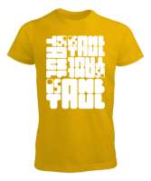 İSTANBUL Sarı Erkek Tişört - Tisho