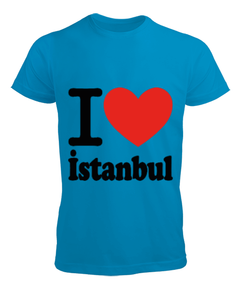 Tisho - İstanbul sevenlere yapılmış yaz Erkek Tişört