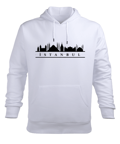 Tisho - İstanbul Silületi Erkek Kapüşonlu Hoodie Sweatshirt