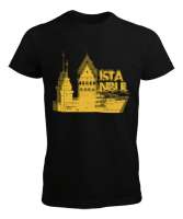 İSTANBUL Siyah Erkek Tişört - Tisho