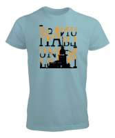 İSTANBUL Su Yeşili Erkek Tişört - Tisho