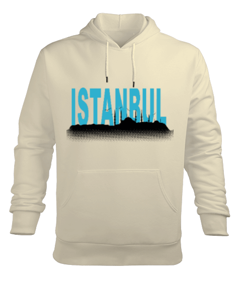 Tisho - İstanbul sweatshirt Erkek Kapüşonlu Hoodie Sweatshirt