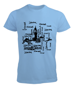 İSTANBUL TASARIMLI Erkek Tişört - Tisho