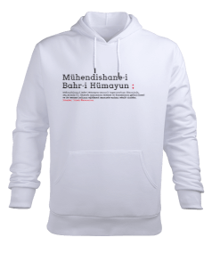 İstanbul Teknik Üniversitesi Özel Sweatshirt | Mühendishane-i Bahr-i Hümayun Erkek Kapüşonlu Hoodie Sweatshirt - Tisho