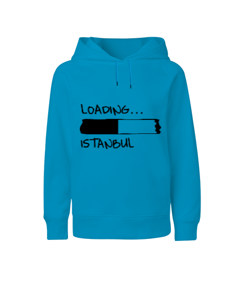 Tisho - İstanbul temalı erkek Çocuk Unisex Hoodie Kapüşonlu