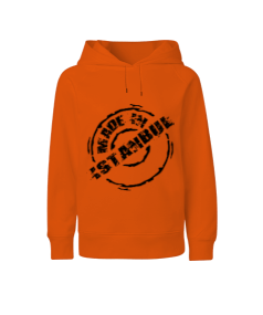 İstanbul temalı erkek Çocuk Unisex Hoodie Kapüşonlu - Tisho