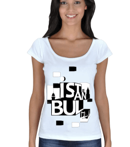 İstanbuL-W Kadın Açık Yaka - Tisho