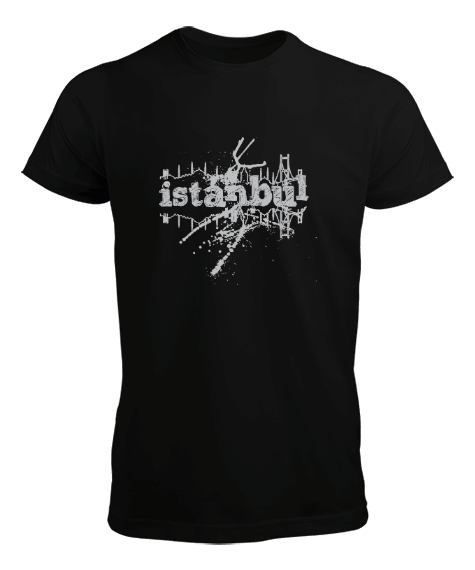 Tisho - İstanbul yazılı Erkek Tişört