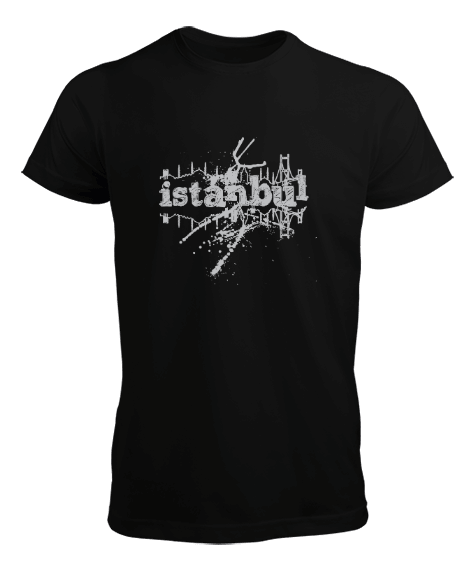 İstanbul yazılı Erkek Tişört - Tisho