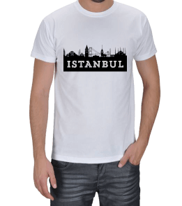 Tisho - İstanbul Yazılı Erkek Tişört