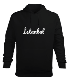İstanbul2 Erkek Kapüşonlu Hoodie Sweatshirt - Tisho