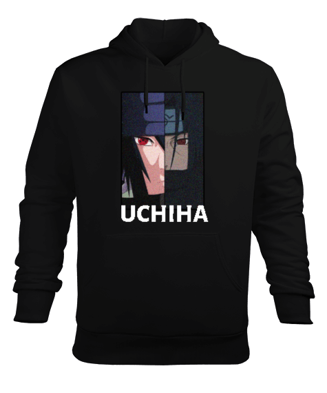 Tisho - Itachi Sasuke Uchiha Sweater Erkek Kapüşonlu Hoodie Sweatshirt