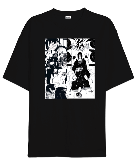 Tisho - Itachi Uchiha Oversize Unisex Tişört