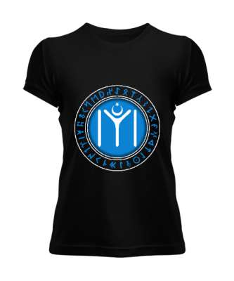 iyi,Selçuk,iyi logosu,Göktürk,Türkiye. Siyah Kadın Tişört - Tisho