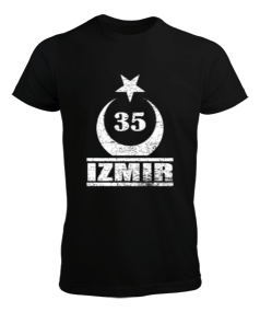 izmir, izmir şehir ,Türkiye,Türkiye bayrağı. Erkek Tişört - Tisho