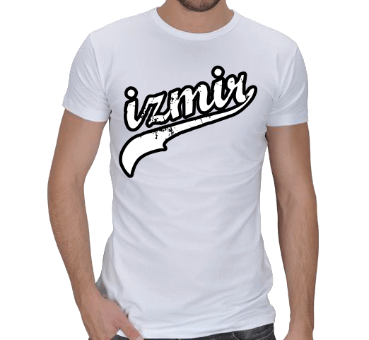 Tisho - İzmir Tasarım Serisi T-shirt Erkek Regular Kesim Tişört