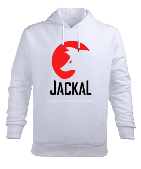 Tisho - Jackal - Çakal- Erkek Kapüşonlu Hoodie Sweatshirt