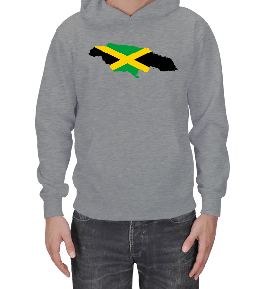 Tisho - Jamaika Erkek Kapşonlu