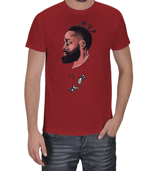 Tisho - James Harden Erkek Tişört