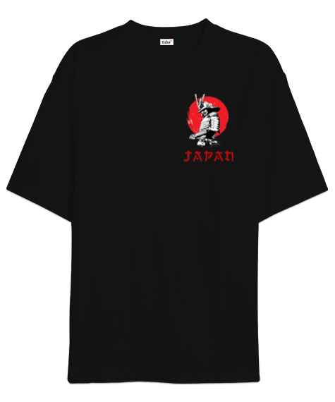 Japan samurai Oversize Unisex Tişört