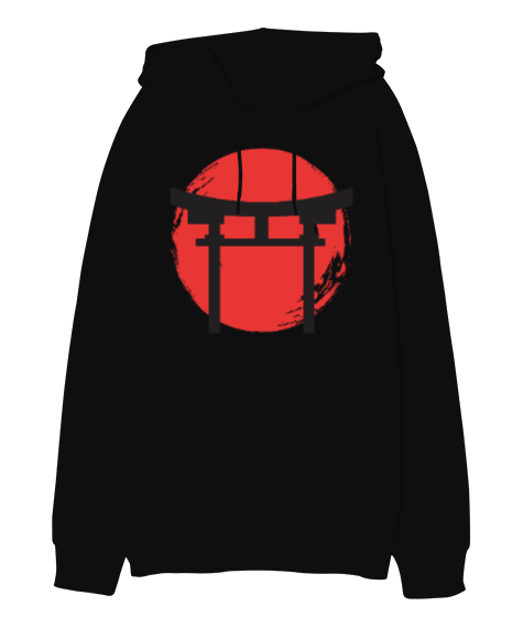 Tisho - Japanese Oversize Hoodie Oversize Unisex Kapüşonlu Sweatshirt