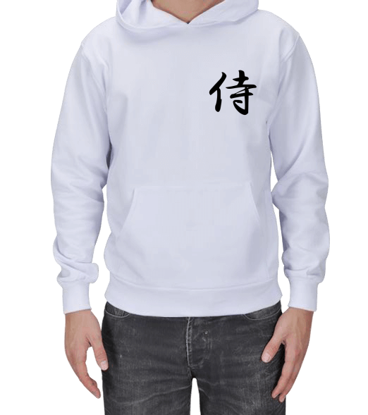 Tisho - Japon Tasarınlı Sweatshirt Erkek Kapşonlu