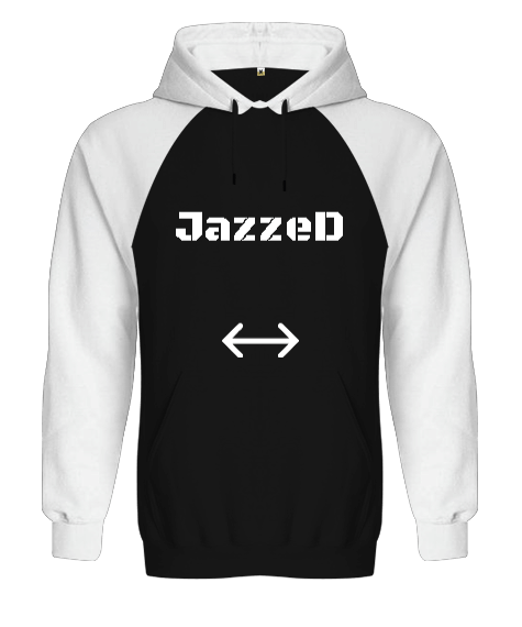 Tisho - Jazzed GYM Orjinal Reglan Hoodie Unisex Sweatshirt