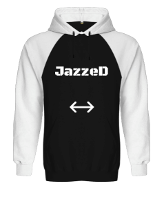 Jazzed GYM Orjinal Reglan Hoodie Unisex Sweatshirt - Thumbnail