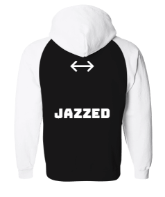 Jazzed GYM Orjinal Reglan Hoodie Unisex Sweatshirt - Thumbnail