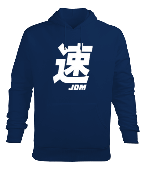 Tisho - jdm-1 Erkek Kapüşonlu Hoodie Sweatshirt