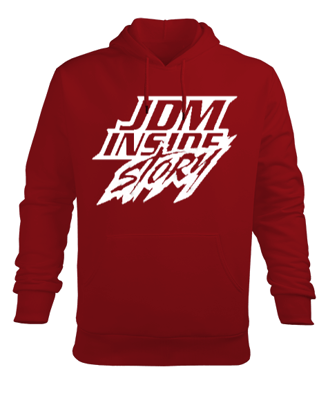 Tisho - Jdm Inside Story Erkek Kapüşonlu Hoodie Sweatshirt