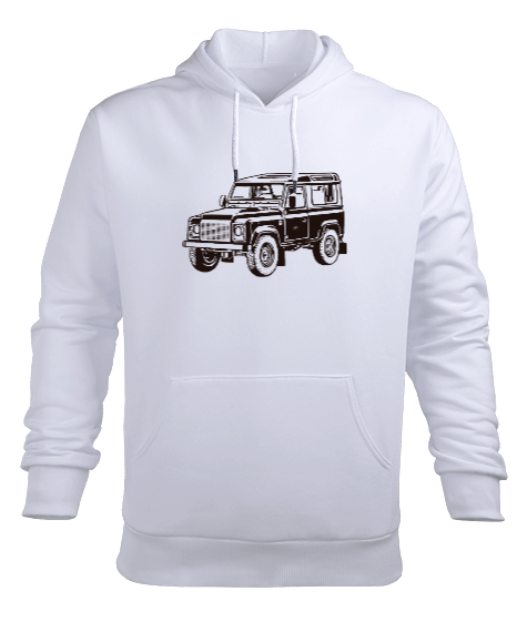 Tisho - Jeep Erkek Kapüşonlu Hoodie Sweatshirt
