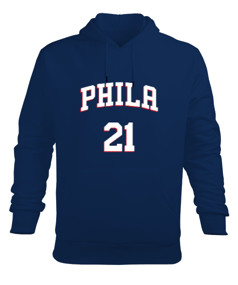 Tisho - Joel Embiid Icon Erkek Kapüşonlu Hoodie Sweatshirt