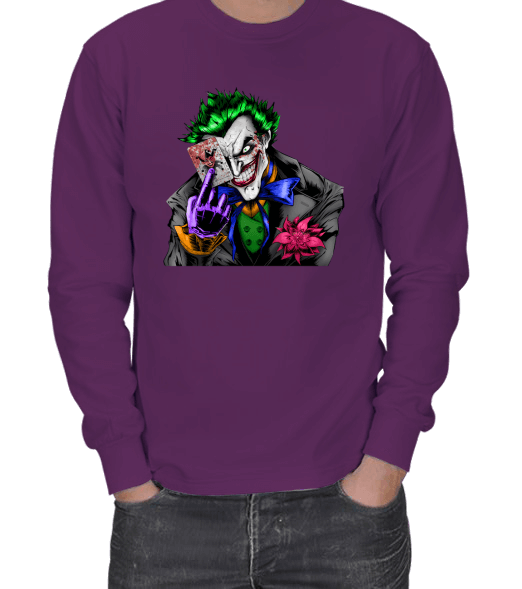 Tisho - JOKER ERKEK SWEATSHIRT