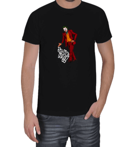 Tisho - Joker Tasarımlı Erkek Tişört