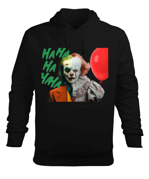 Tisho - JokerIt ?? ?? Erkek Kapüşonlu Hoodie Sweatshirt