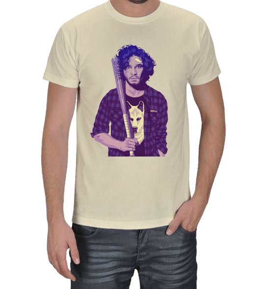 Tisho - Jon Snow Erkek Tişört
