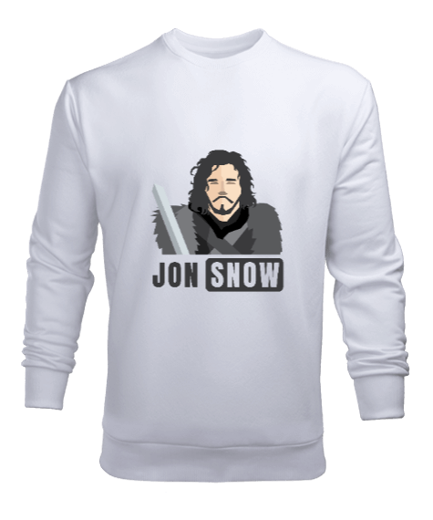 Tisho - Jon Snow v1 Erkek Sweatshirt