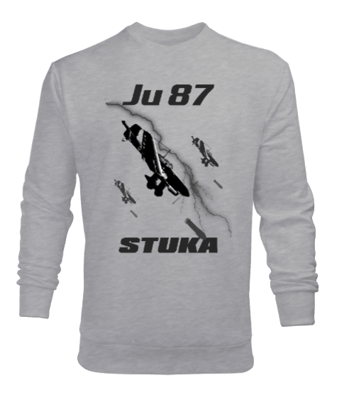Tisho - Ju 87 Stuka Erkek Sweatshirt