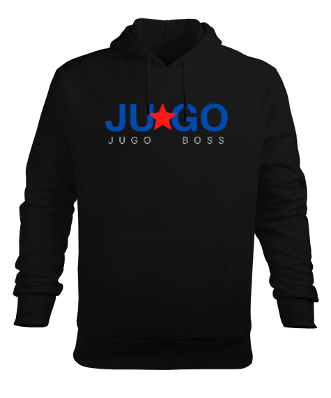 Tisho - Jugo Boss Erkek Kapüşonlu Hoodie Sweatshirt