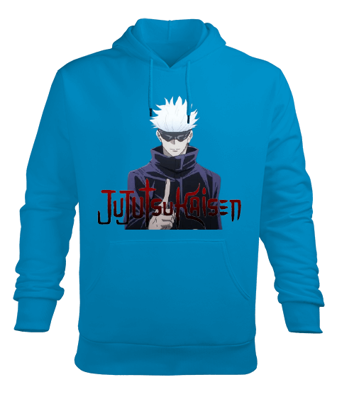 Tisho - jujutsu kaisen Erkek Kapüşonlu Hoodie Sweatshirt