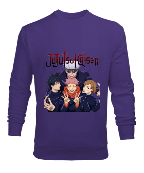 Tisho - jujutsu kaisen Erkek Sweatshirt